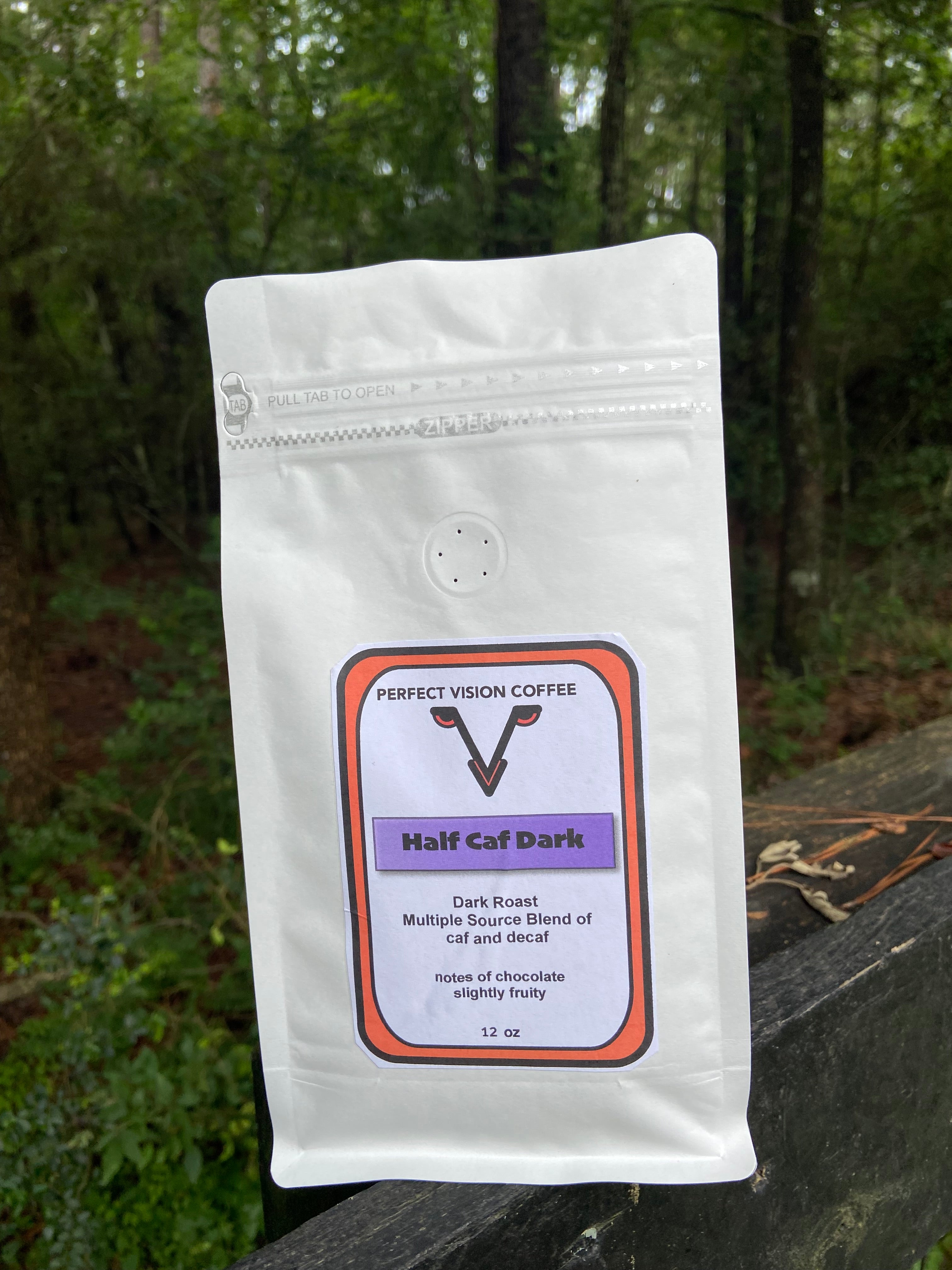Half Caf Dark Roast Coffee | Bold Flavor, Half the Caffeine
