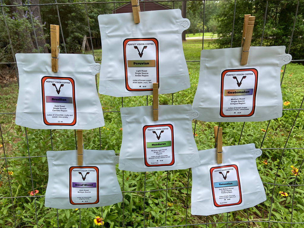 3 Coffee Sampler Pack! (4 oz. size packs)